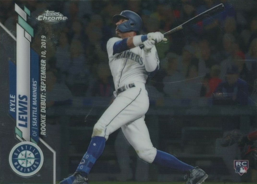 2020 Topps Chrome Update Kyle Lewis #U59 Baseball Card