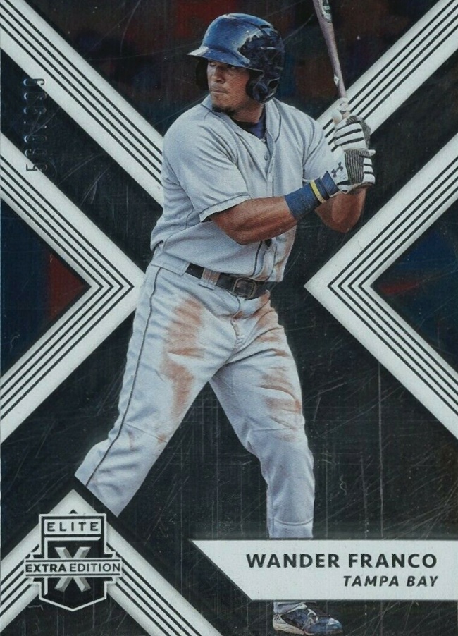 2018 Panini Elite Extra Edition Wander Franco #67 Baseball Card