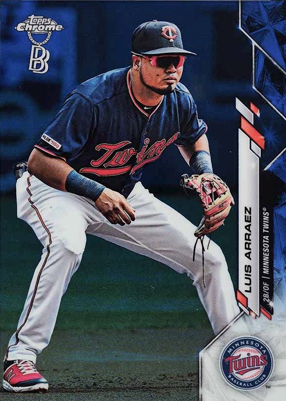 2020 Ben Baller Chrome Luis Arraez #172 Baseball Card