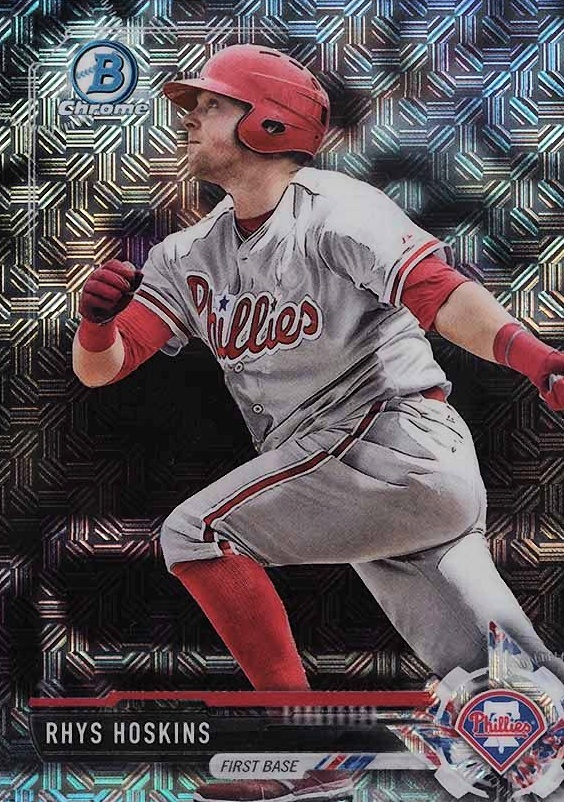 2017 Bowman Prospects Rhys Hoskins #BCP117 Baseball Card