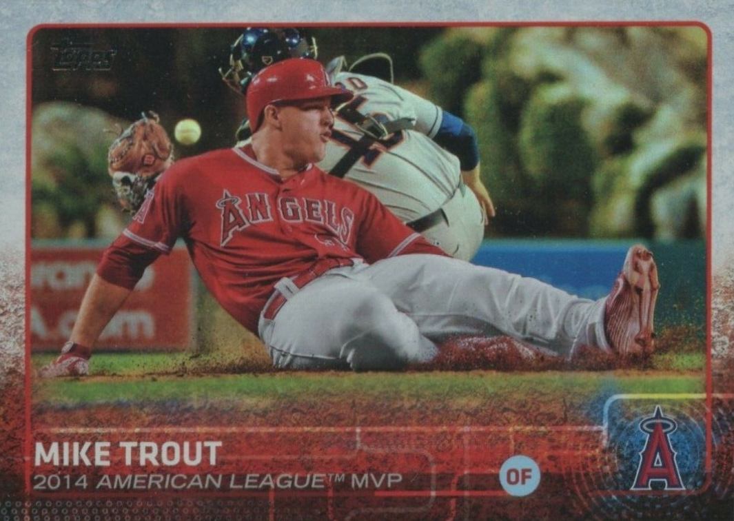 2015 Topps Mike Trout #510 Baseball Card