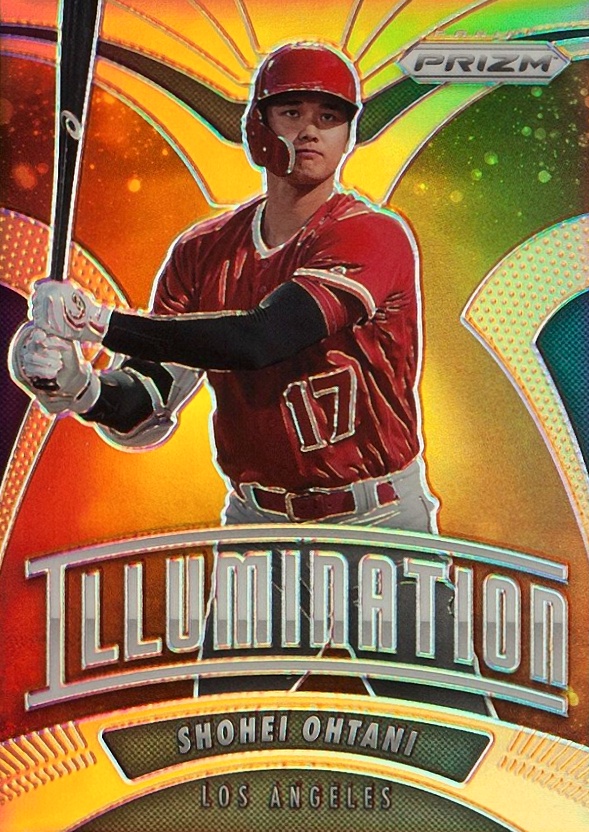 2020 Panini Prizm Illumination Shohei Ohtani #I11 Baseball Card