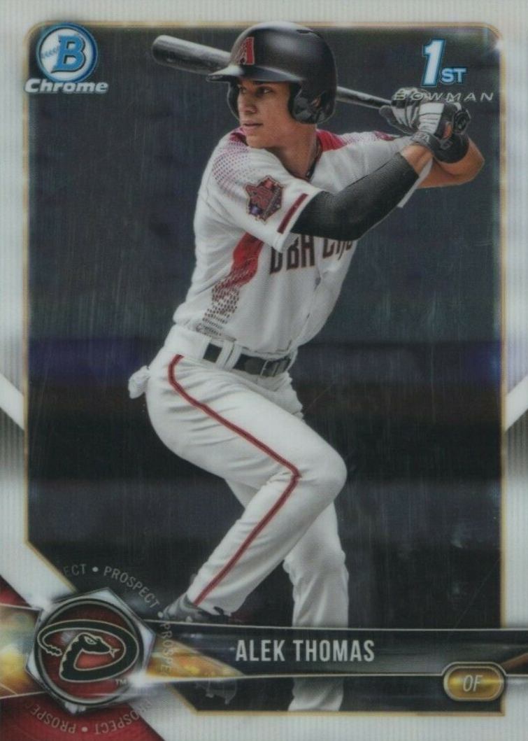 2018 Bowman Draft Alek Thomas #BDC155 Baseball Card