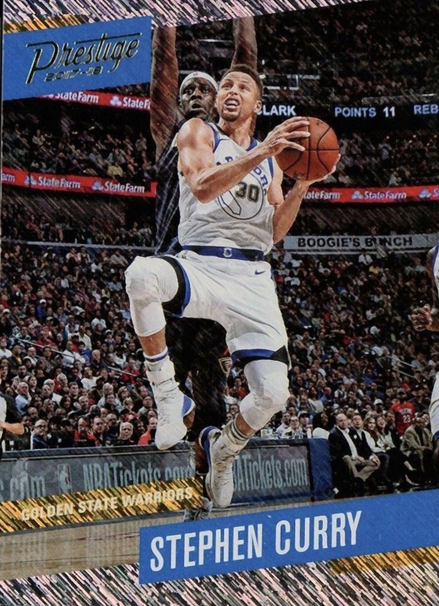 2017 Panini Prestige Stephen Curry #141 Basketball Card