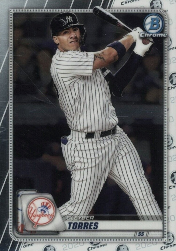 2020 Bowman Chrome Gleyber Torres #32 Baseball Card