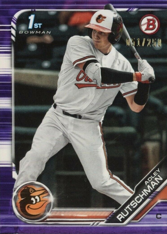 2019 Bowman Draft Adley Rutschman #BD1 Baseball Card