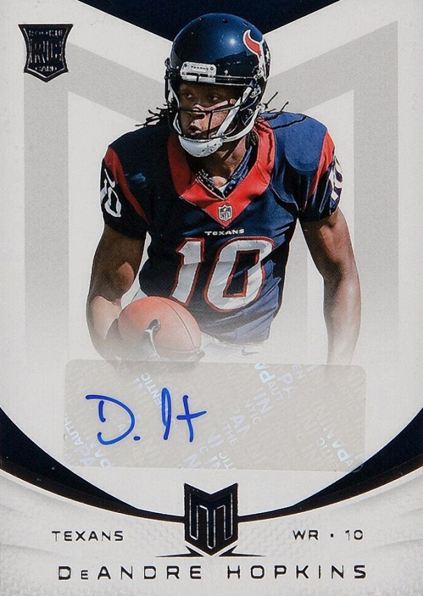 2013 Panini Momentum DeAndre Hopkins #124 Football Card