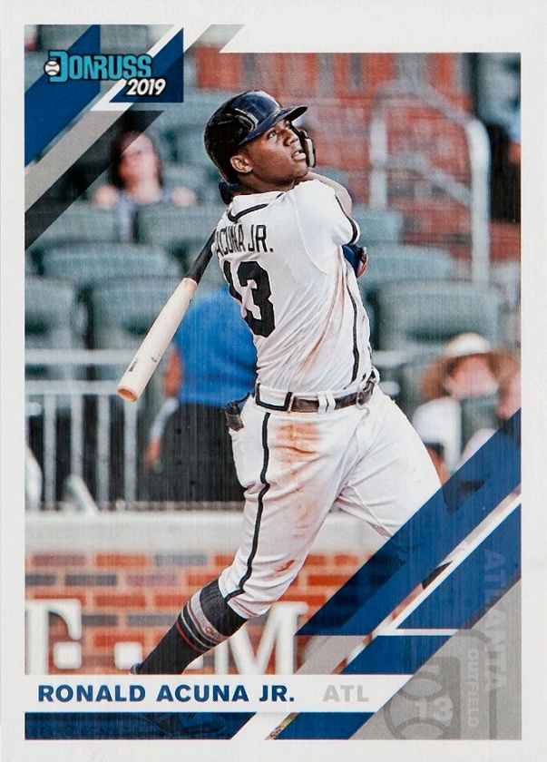 2019 Panini Donruss Ronald Acuna Jr. #87 Baseball Card