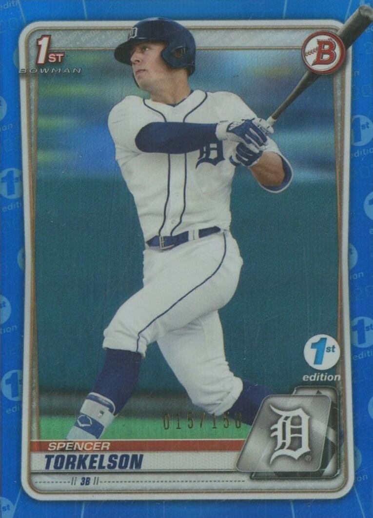 2020 Bowman Draft 1st Edition Spencer Torkelson #BD121 Baseball Card