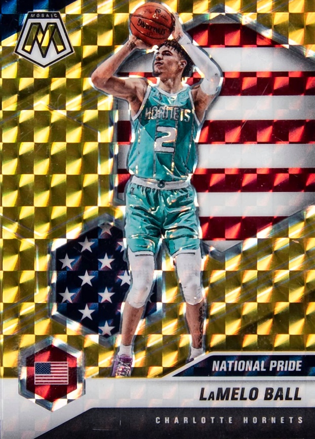 2020  Panini Mosaic LaMelo Ball #257 Basketball Card