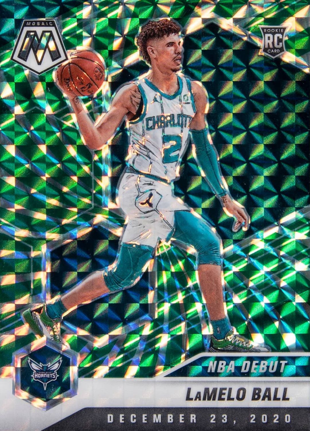 2020  Panini Mosaic LaMelo Ball #262 Basketball Card