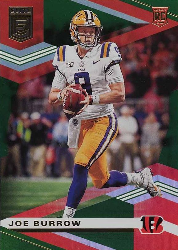 2020 Panini Donruss Elite Joe Burrow #102 Football Card