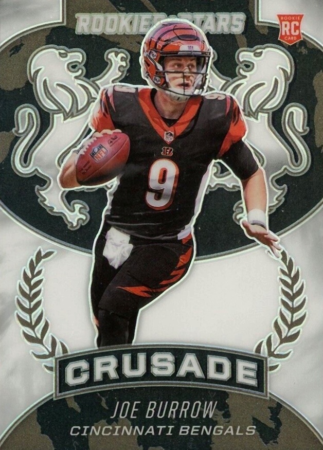 2020 Panini Rookies & Stars Crusade Joe Burrow #CR21 Football Card