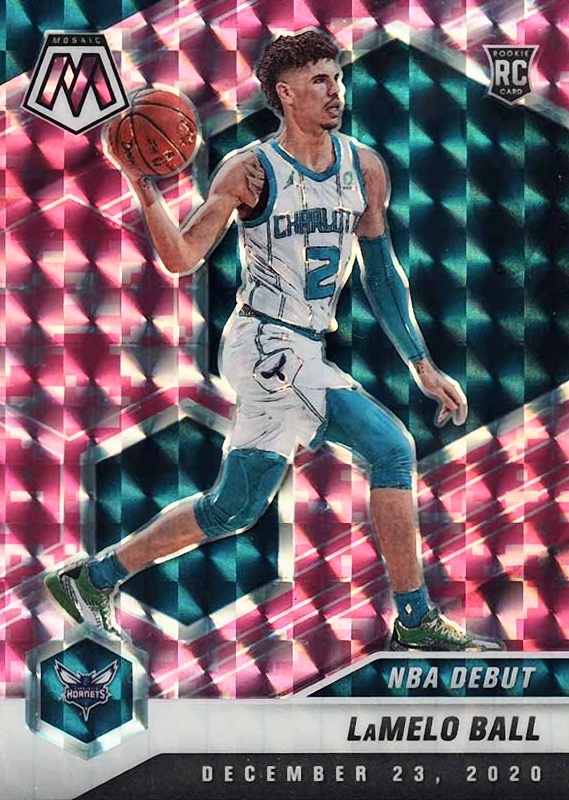 2020  Panini Mosaic LaMelo Ball #262 Basketball Card