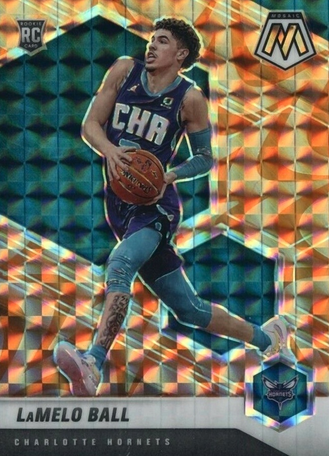 2020  Panini Mosaic LaMelo Ball #202 Basketball Card