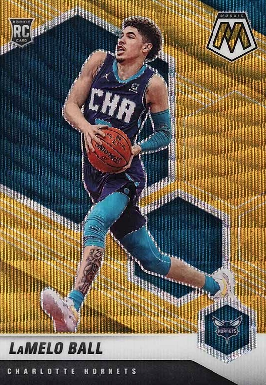 2020  Panini Mosaic LaMelo Ball #202 Basketball Card