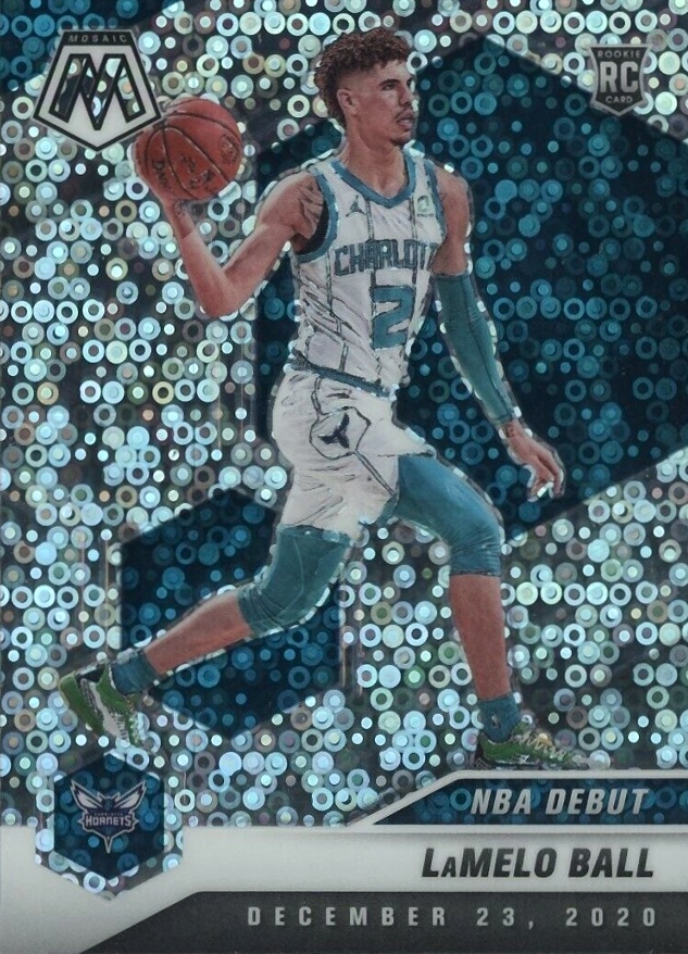 2020  Panini Mosaic LaMelo Ball #262 Basketball Card