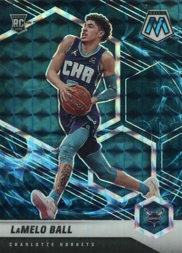 2020  Panini Mosaic LaMelo Ball #202 Basketball Card