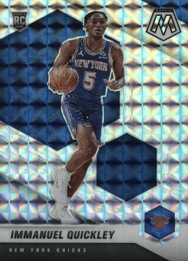 2020  Panini Mosaic Immanuel Quickley #208 Basketball Card