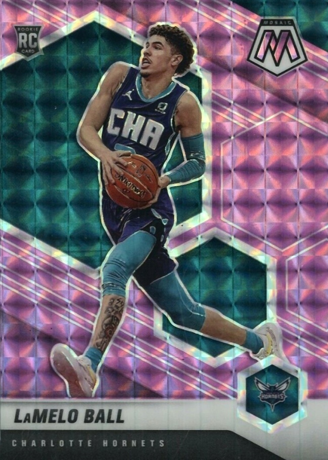 2020  Panini Mosaic LaMelo Ball #202 Basketball Card