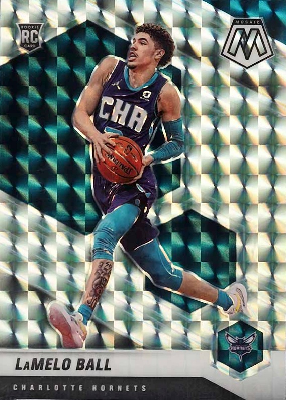 2020  Panini Mosaic LaMelo Ball #202 Basketball Card