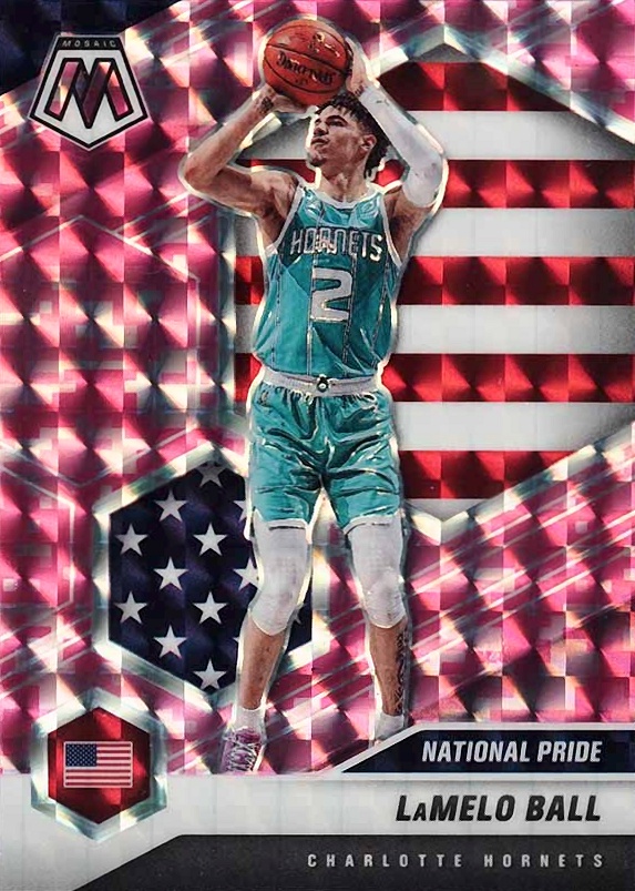 2020  Panini Mosaic LaMelo Ball #257 Basketball Card