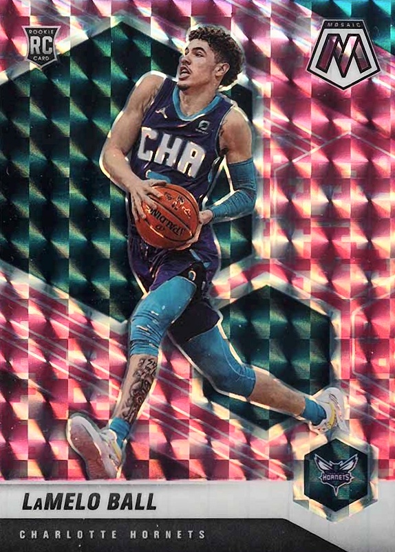 2020  Panini Mosaic LaMelo Ball #202 Basketball Card