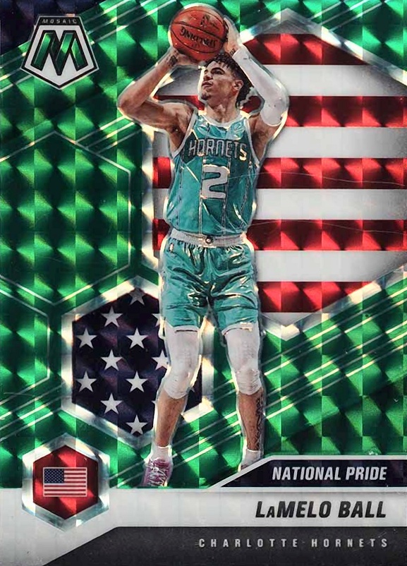 2020  Panini Mosaic LaMelo Ball #257 Basketball Card