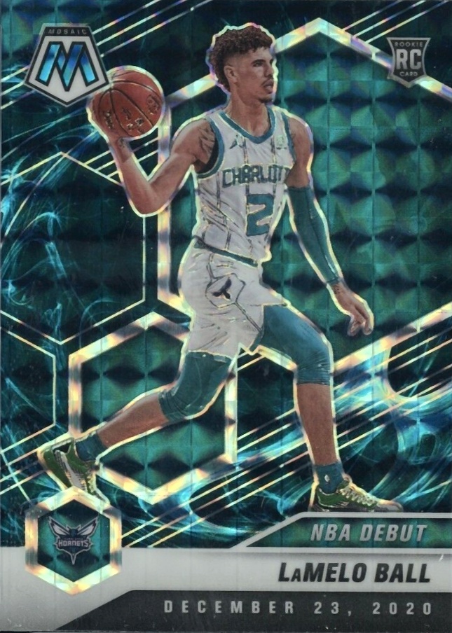 2020  Panini Mosaic LaMelo Ball #262 Basketball Card