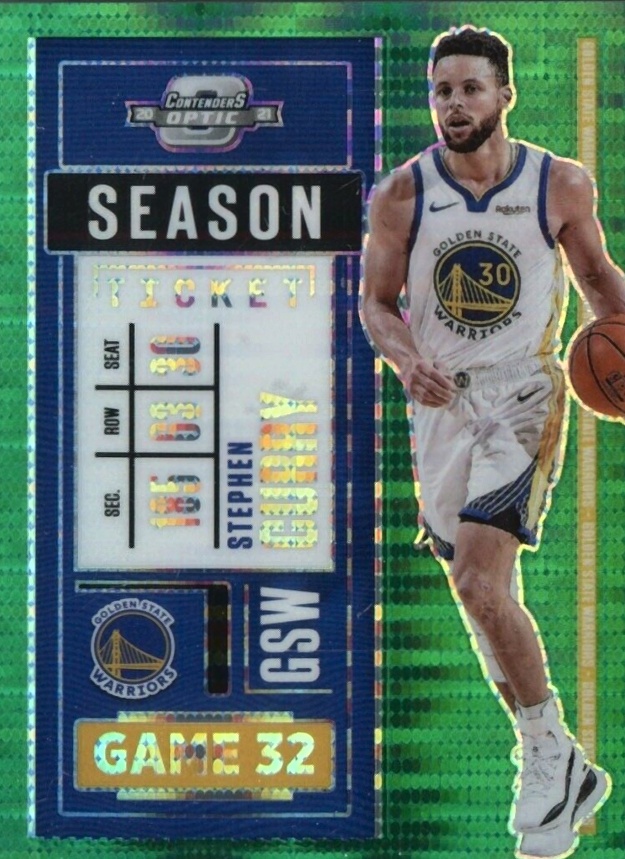 2020 Panini Contenders Optic Stephen Curry #20 Basketball Card