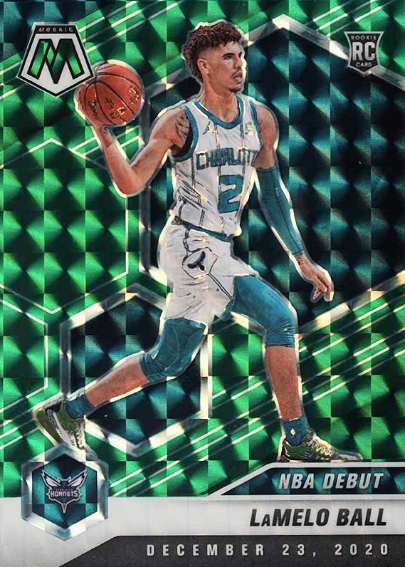 2020  Panini Mosaic LaMelo Ball #262 Basketball Card