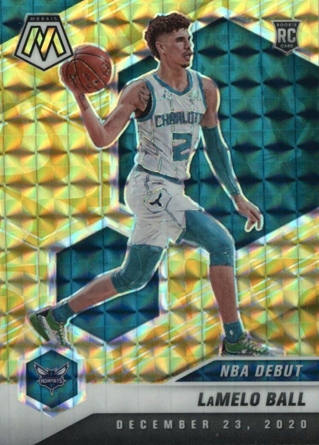 2020  Panini Mosaic LaMelo Ball #262 Basketball Card