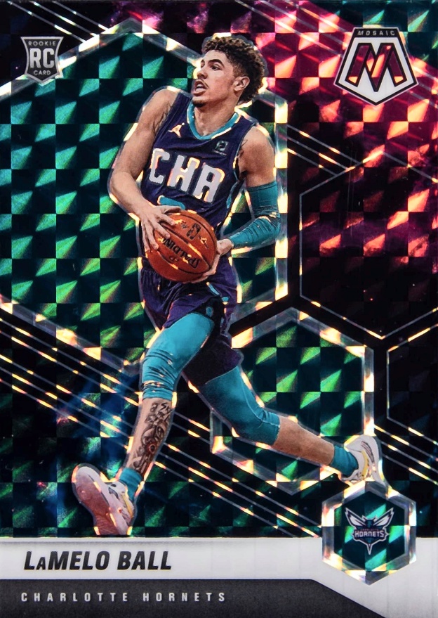 2020  Panini Mosaic LaMelo Ball #202 Basketball Card