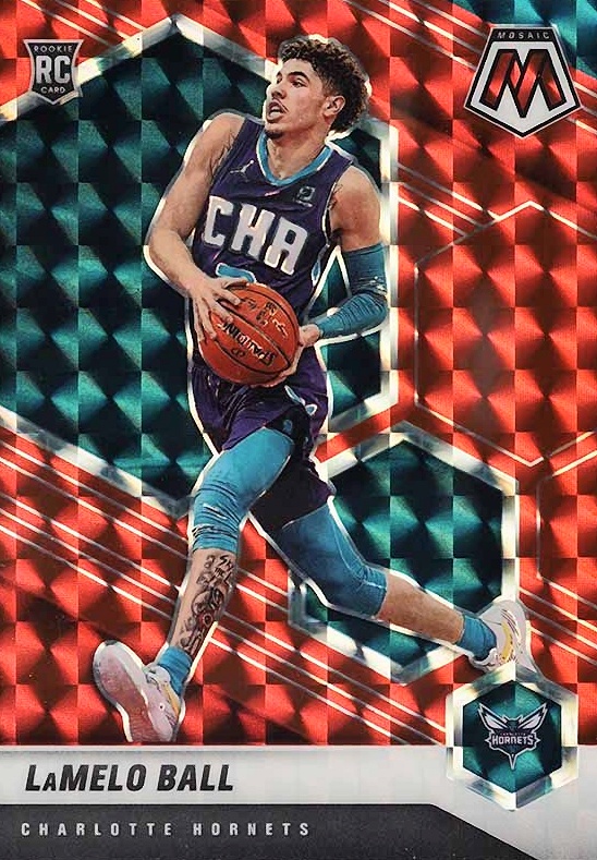 2020  Panini Mosaic LaMelo Ball #202 Basketball Card