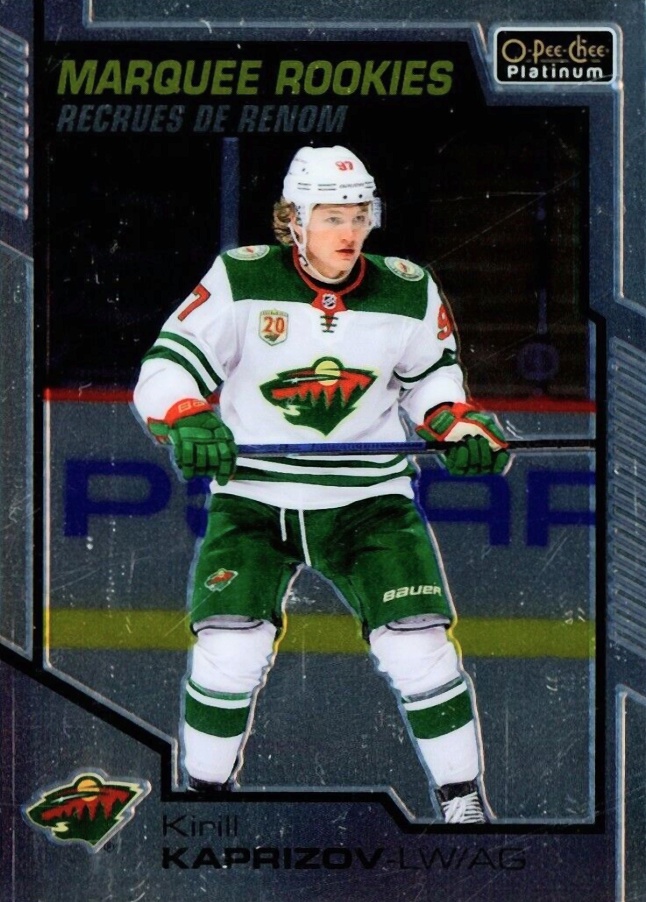 2020 O-Pee-Chee Platinum Kirill Kaprizov #200 Hockey Card