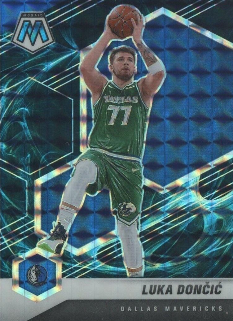 2020  Panini Mosaic Luka Doncic #47 Basketball Card