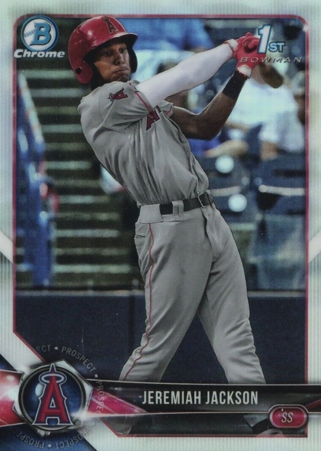 2018 Bowman Draft Jeremiah Jackson #BDC51 Baseball Card