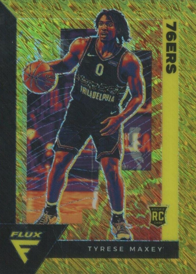 2020 Panini Flux Tyrese Maxey #208 Basketball Card