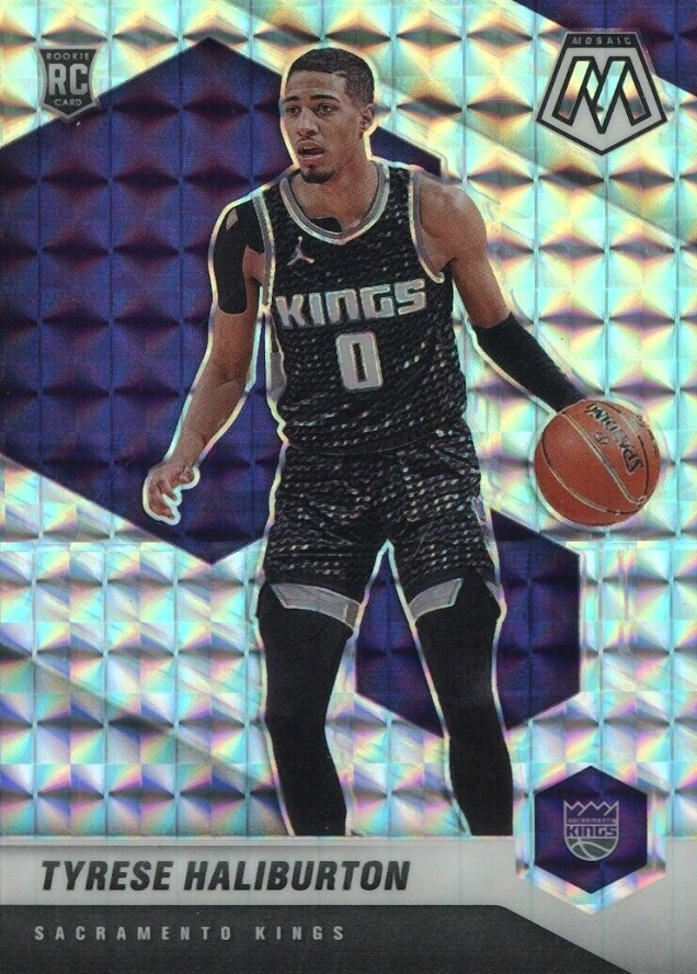 2020  Panini Mosaic Tyrese Haliburton #204 Basketball Card