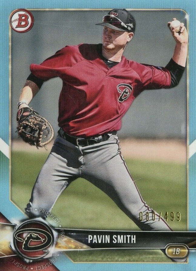 2018 Bowman Draft Pavin Smith #BD131 Baseball Card