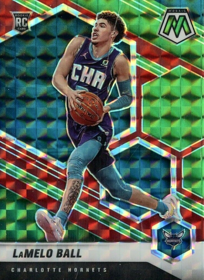 2020  Panini Mosaic LaMelo Ball #202 Basketball Card