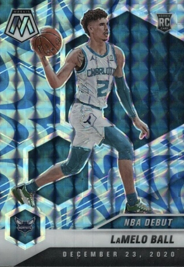 2020  Panini Mosaic LaMelo Ball #262 Basketball Card