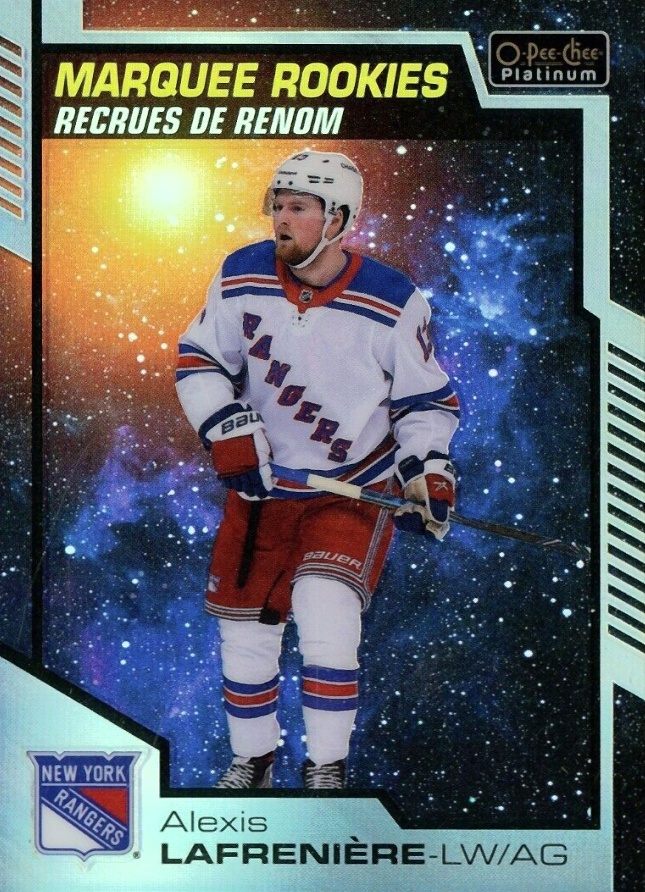 2020 O-Pee-Chee Platinum Alexis Lafreniere #151 Hockey Card