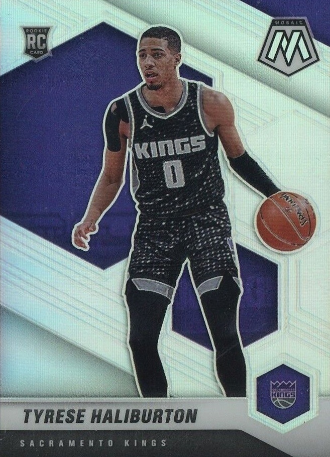 2020  Panini Mosaic Tyrese Haliburton #204 Basketball Card