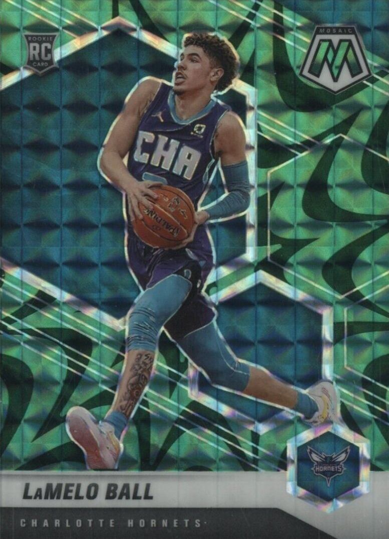 2020  Panini Mosaic LaMelo Ball #202 Basketball Card