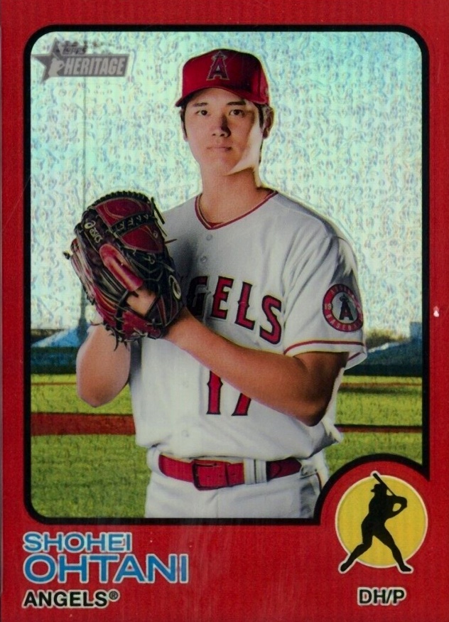 2022 Topps Heritage Shohei Ohtani #150 Baseball Card