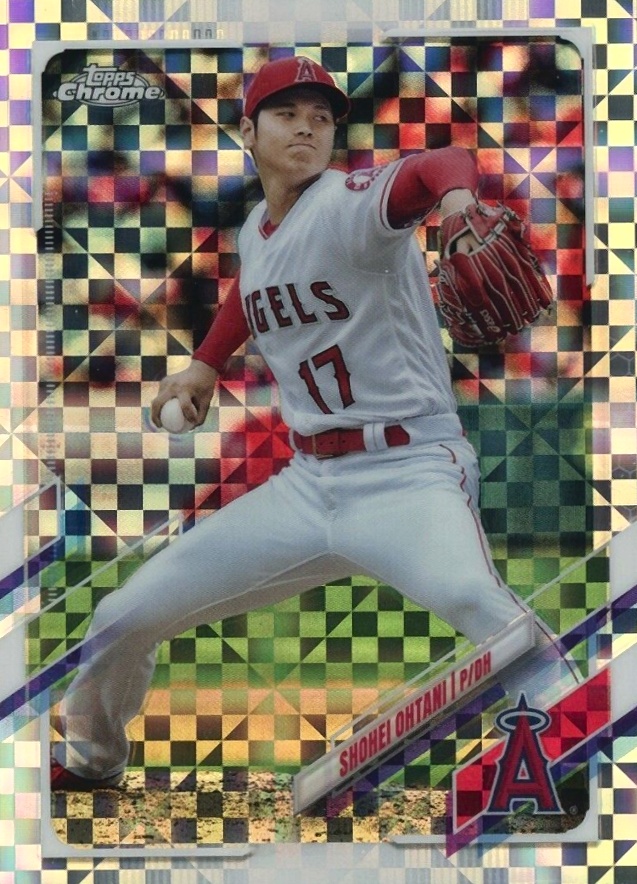 2021 Topps Chrome Shohei Ohtani #159 Baseball Card