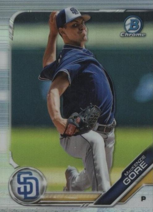 2019 Bowman Draft MacKenzie Gore #BDC103 Baseball Card