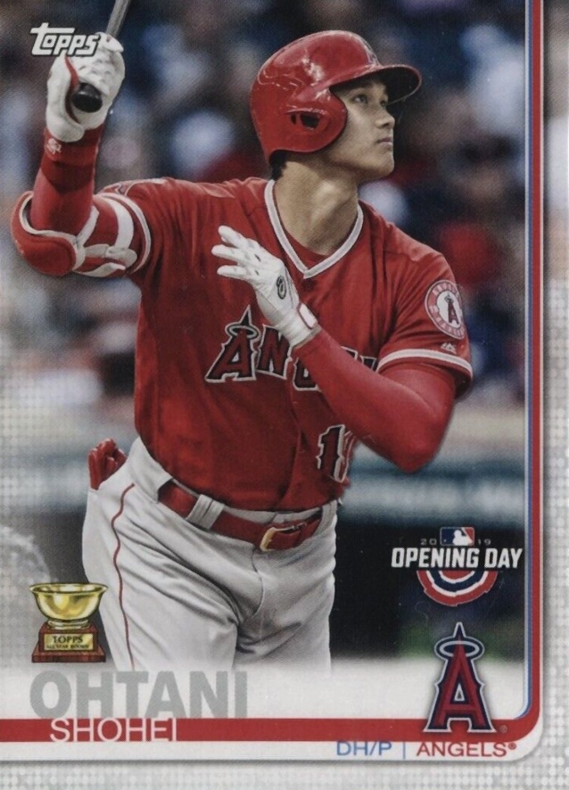 2019 Topps Opening Day Shohei Ohtani #100 Baseball Card