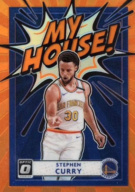 2020 Panini Donruss Optic My House! Stephen Curry #5 Basketball Card